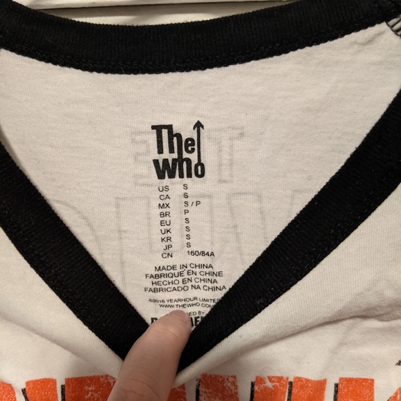 The Who Band t-shirt - Picture 3 of 4